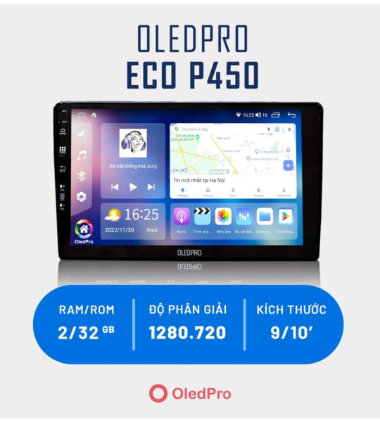 Màn Hình Android OledPro P450